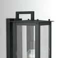 thumbnail image 3 of Capital Lighting 934612BK Hunt 1 Light Outdoor Wall Light, Black, 3 of 10