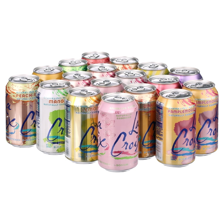 LaCroix, Sparkling Water, Variety Pack, 12 fl oz Cans, 18 Pack