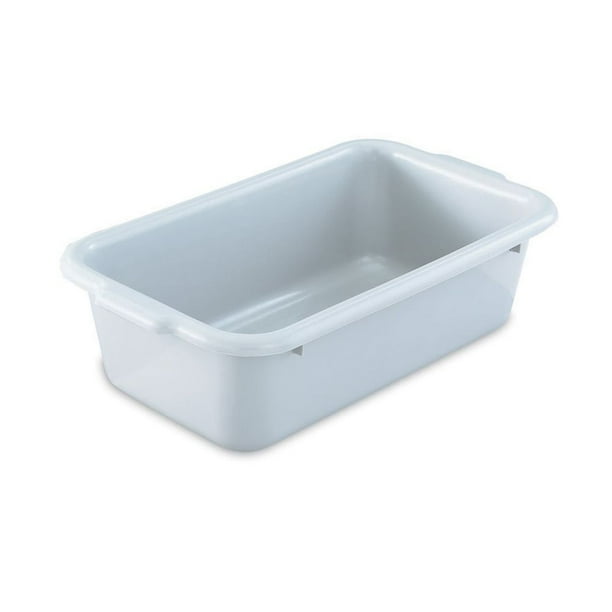 Vollrath 52661 20 x 15 x 7 Heavy Duty Gray Single Compartment Dish Box