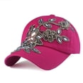 thumbnail image 1 of Baseball Cap Solid Color Windproof Lightweight Fashionable Hip Hop Hat Birthday Gift Baseball Caps hats for men Pink, 1 of 6