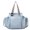 Blue, variant on Multifunctional Travel Organizer Bag for Ladies - Doubles as a Stylish Backpack, Crossbody and Shoulder Bag, Boasts Great Storage Capacity(Khaki)