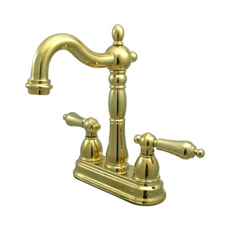 UPC 663370023262 product image for Kingston Brass KB1492AL Two Handle 4 inch Centerset Bar Faucet without Pop-Up Ro | upcitemdb.com