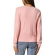 thumbnail image 3 of Suéter cárdigan casual INSPIRE CHIC para mujer, de frente abierto, de manga larga, con peplum, tejido, XS, rosa, 3 of 6
