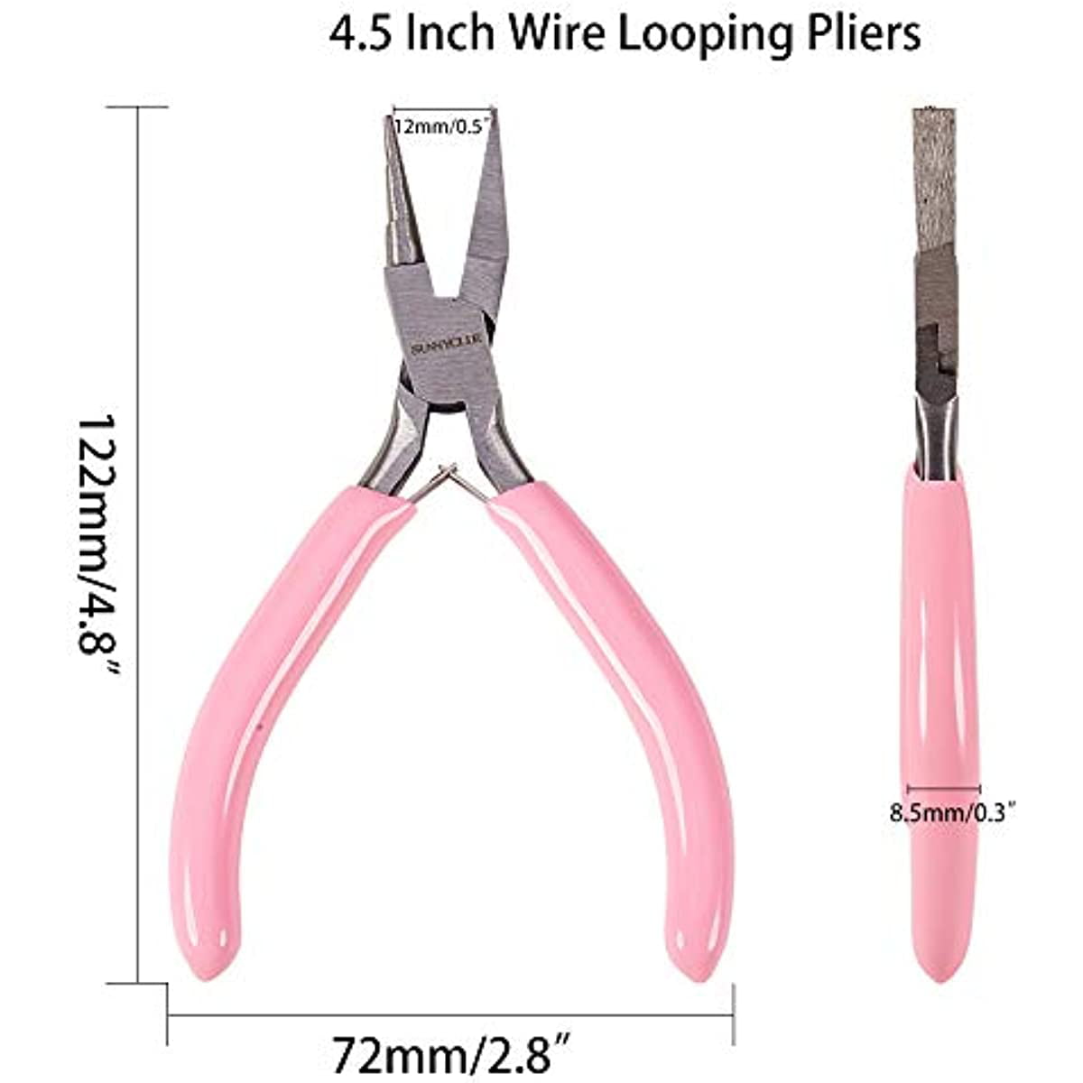 anna 4inch Round Concave Plier Wire Looping Pliers Precision