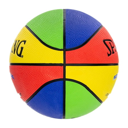 Spalding Rookie Gear® Soft Grip Multi Color Youth Indoor/Outdoor Basketball 27.5"