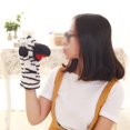thumbnail image 3 of SILVERCELL Kids Hand Puppet Set With Working Mouth, Baby Snimal Plush Toys Including Zebra, Koala, Tiger, 3 of 6