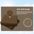 thumbnail image 3 of Kimunuk Outdoor Replacement Cushions for Patio Furniture, 4" Foam High-Density, 8-Piece Water-Resistant Outdoor Cushion for 3-Seat Sectional Patio Conversation Sets, Liner&Cover, Chocolate, 3 of 7