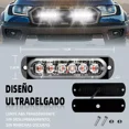 thumbnail image 2 of 2 Lateral Faro Led Barra Estrobo Patrulla 16 Funci Auto Moto, 2 of 8