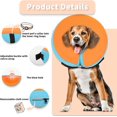 thumbnail image 3 of GFDYREE Dog Cone for After Surgery, Pet Inflatable Collar Comfy Soft Dog Cone, Adjustable Protective Recovery Dog Donut Collar for Large Dogs to Stop Licking and Prevent from Biting & Scratc, 3 of 7