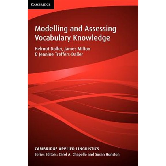Pre-Owned Cambridge Applied Linguistics Modelling and Assessing Vocabulary Knowledge, (Paperback)