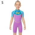 thumbnail image 2 of Respirar libremente en trajes de buceo Traje de buceo Niños de traje de huéspedes de moda anti-medusas de múltiples talla múltiple manga corta traje de baño s seitruly OD003659-01, 2 of 7