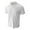 White, variant on XBASW Men's Waffle T Shirts Summer Short Sleeve Lapel T-Shirt Button up Solid Color Henley Shirts for Summer S -3 XL