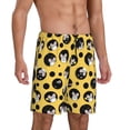 thumbnail image 2 of Cauagu mouse live in cheese home Print Pajama Bottoms for Men Sleep Pajama Shorts Elastic Waistband Sleep Pajama Short Men's PJ Shorts-4X-Large, 2 of 6