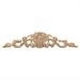 thumbnail image 2 of Ekena Millwork 25"W x 5 1/8"H x 3/4"D Medium Bradford Flower Basket Center with Scrolls, Maple, 2 of 2
