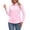 Pink, variant on Women's Button down Shirt Classic Long Sleeve Wrinkle Resistant Tops Soft Breathable Casual Business Tops for Office Daily Work And All Day Wear by Gbobgt Black XL