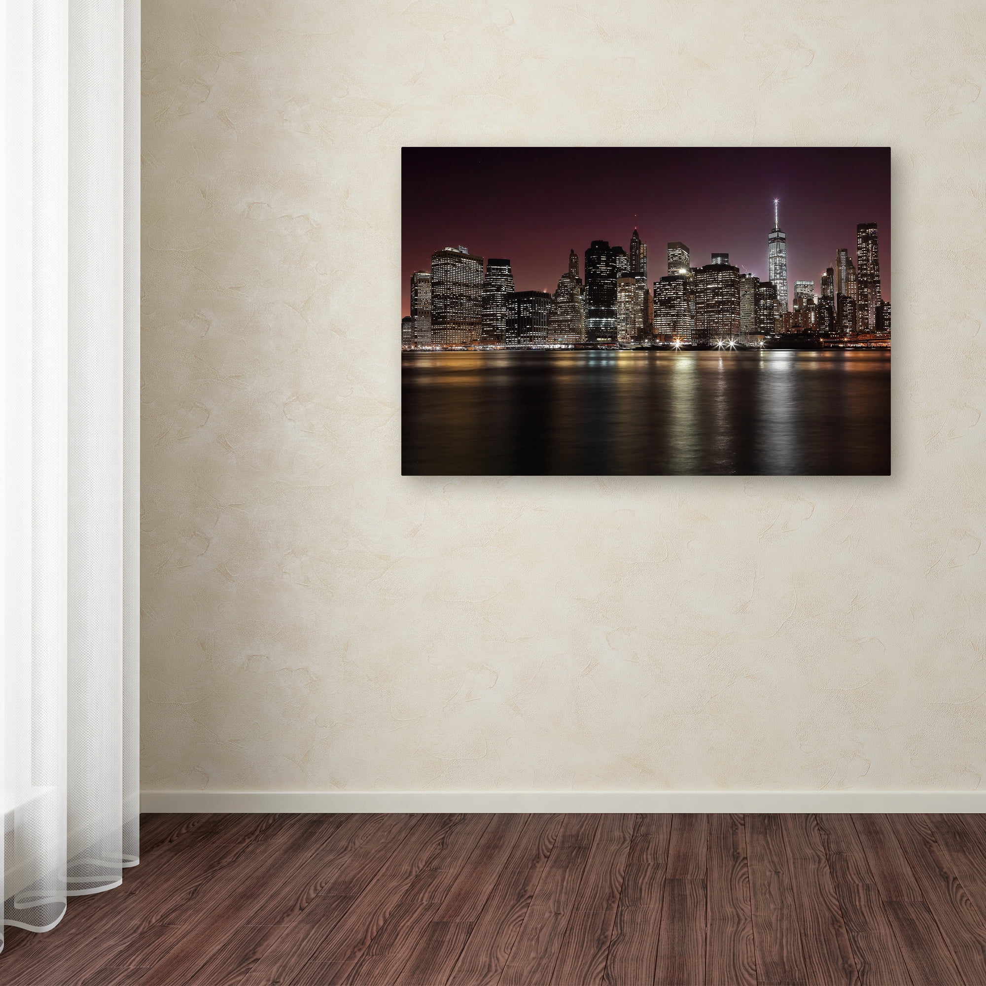 Trademark Fine Art 'Nyc Skyline' Canvas Art by Nicolas Merino