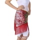 thumbnail image 4 of Cinturón de Danza de Vientre Zulema Triángulo con Lentejuelas 132cm Rojo, 4 of 8