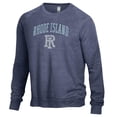 thumbnail image 2 of Men's Alternative Apparel Heathered Navy Rhode Island Rams The Champ Raglan Pullover Sweatshirt, 2 of 3