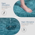 thumbnail image 3 of Alfombra de baño Walensee, antideslizante, 40 x 60 cm, color verde azulado, 3 of 8