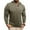 Khaki, variant on WTOBBY Men's Casual Long Sleeve Hooded T-Shirt Button Front, Solid Color with Pocket, Comfortable for Daily Wear, Layering, and Casual Street Style,Black L