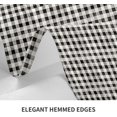 thumbnail image 4 of Rectangle Tablecloth 60x84 Inch, Vintage Black White Checkered Rectangle Table Cover Breathable Table Covers Fabric Table Cloth for Dining, Party, Buffet, Wedding, 4 of 8