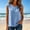 Blue, variant on Gamivast Sleeveless Tank Tops for Women Crewneck Shirts with Chest Pockets Casual Loose Fit Summer Blouses Basic Solid Color Tunic Tees for Daily Office Business Wear Navy L