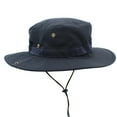 thumbnail image 4 of Sombrero de ala redonda informal para exteriores, sombrero de camuflaje de jungla, sombrero de pescador para pesca, protector solar, montañismo, para hombres y mujeres, 4 of 4