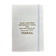 thumbnail image 1 of Libreta estilo francés color blanco pasta dura hojas rayadas, 1 of 3