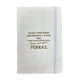 thumbnail image 1 of Libreta estilo francés color blanco pasta dura hojas rayadas, 1 of 3