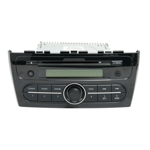 Restored 2014-2015 Mitsubishi Mirage AM-FM Radio CD MP3 Player w Aux Part Number 8701A368 (Refurbished)