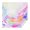 White-1, variant on 60x60in(152x152cm) Square Tablecloth, Waterproof Polyester Table Cover, Wrinkle Resistant & Washable Fabric for Dining, Kitchen, Picnic, Dreamy Cloud Print