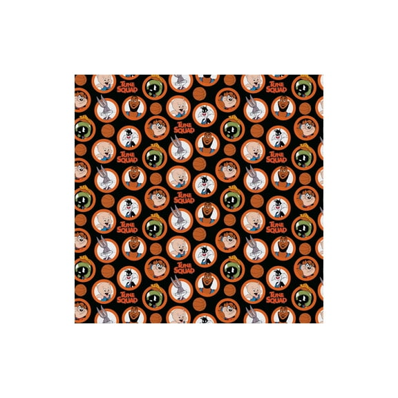 Space Jam 2 Character Coins 2 Yard Precut Cotton