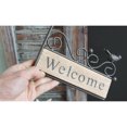 thumbnail image 4 of Goriertaly Welcome Sign Mini Bird Pattern Plaque For Indoor Outdoor Beach Office Window, 4 of 6