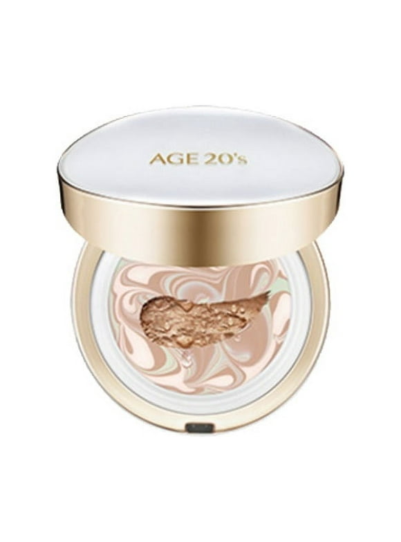 AGE 20'S Signature Essence Cover Pact SPF50+ / PA++++ Long Stay No.21 Light Beige