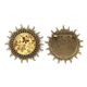 thumbnail image 1 of Yellow Butterfly Wallpaper Pin de gancho de metal vintage con forma de sol Unbranded M, 1 of 3