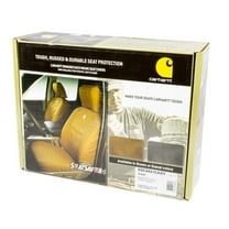 Carhartt Seat Saver Gray Front 14-16 GM Truck