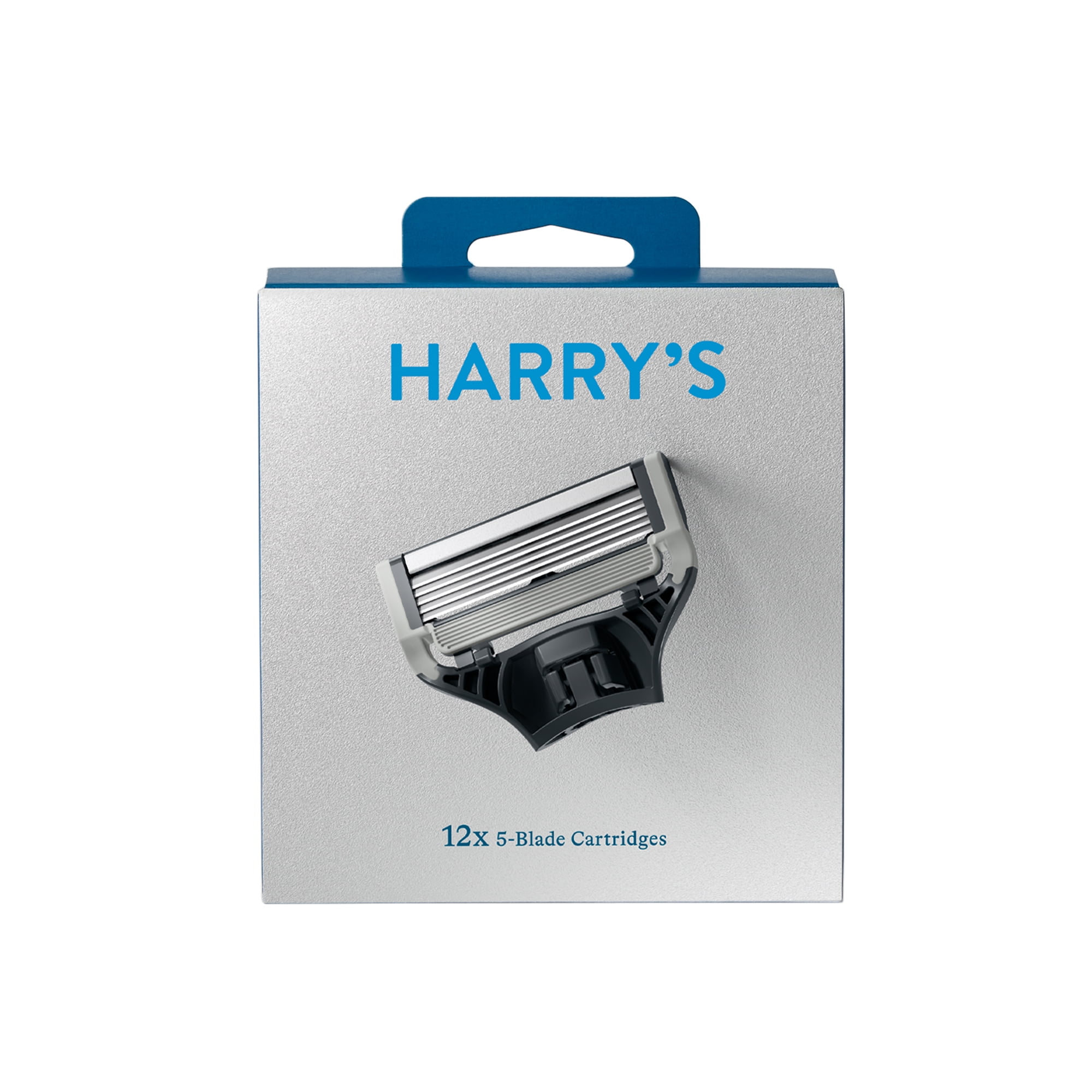 Harry's Men's 5-Blade Razor Blade Refills, 12 Count