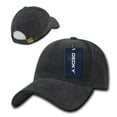 thumbnail image 2 of Decky 231 6 Panel Low Profile Structured Corduroy Cap-Charcoal, 2 of 4
