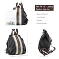 thumbnail image 4 of Mochila de hombro Goodhan Canvas Daypack para mujer, 4 of 8