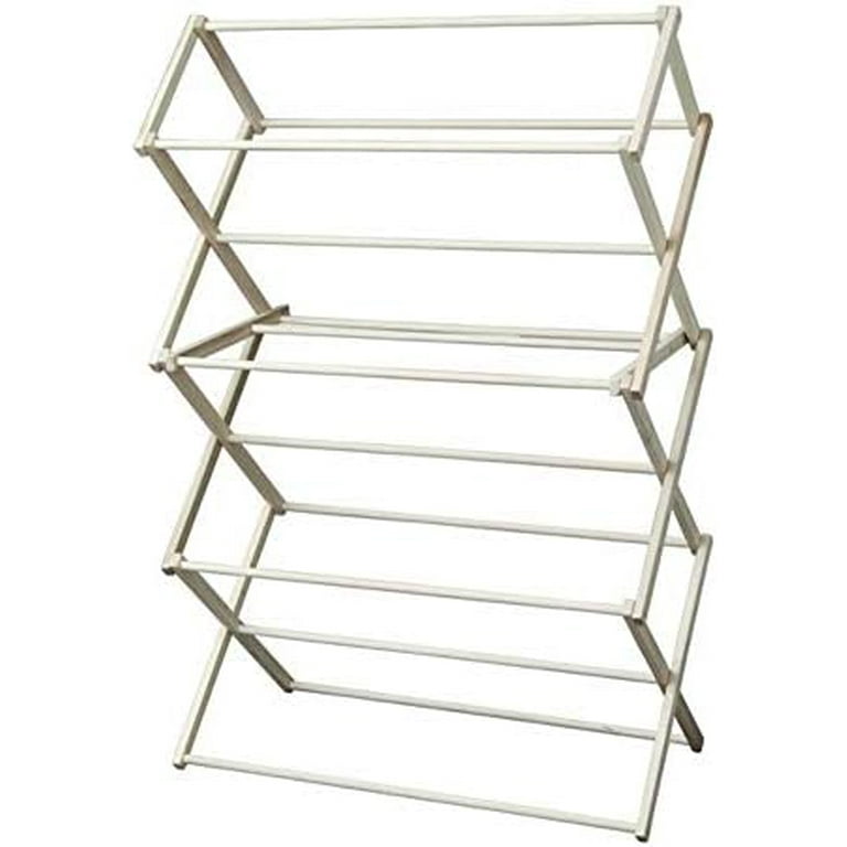 AEDILYS 63 inches Clothes Drying Rack, Stainless Steel Space