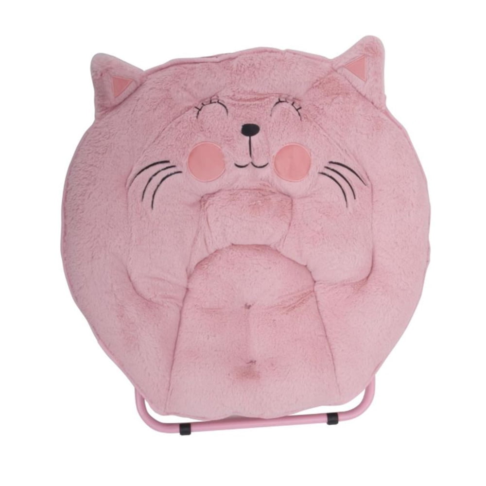 Mainstays Kids Character Saucer Chair – Cat, Pink