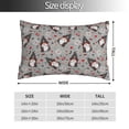 thumbnail image 2 of Fotbe Halloween Gnome Funda de Almohada Decorativa Estilo Occidental, Lujo en Algodón, Fundas para Almohadas King, Cojín Estampado para Decoración del Hogar-16"x24", 2 of 6