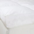 thumbnail image 2 of Lavish Home Bluestone Down & Duck Feather 4" Gusset Mattress Topper - Full, 2 of 3