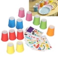 thumbnail image 4 of Gobelets en Papier DIY, Gobelets en Papier Multicolores Forme Mignonne Fait Main DIY pour Fête, 4 of 8