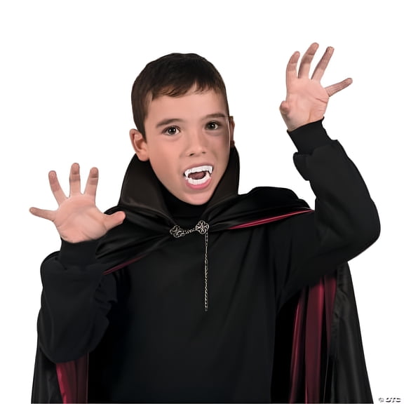 Fun Express Plastic Vampire Fangs Halloween Costume Accessories, (72 Pieces)