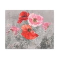 thumbnail image 4 of Poppies Flowers Illustration Flower Canvas Wall Art for Home Decor Ready-to-Hang, 4 of 18