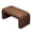 Brown_60cm, variant on Upholstered Bedroom Bench End Of Bed Bench Modern Entryway Leather Footrest Vanity Stool With Soft Padded For Living Room, Bedroom, Foyer, Dining Room