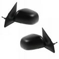thumbnail image 2 of For 12 13 14 Versa S Sedan Rear View Door Mirror Manual Remote w/Lever SET PAIR, 2 of 5