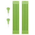 thumbnail image 1 of Pizarra Braille de 4 líneas y 28 celdas yuxing Kit de pizarra Braille plástico verde, 1 of 5