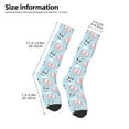 thumbnail image 5 of Balery Cute Panda Flying In The Sky Fun Novelty Socks Men'S Women'S Crew Socks Funny Crazy Novelty Socks Quirky And Cool Socks, 5 of 9
